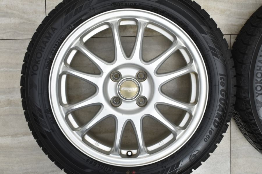 バリ溝】FINAL MIND 16in 6J +42 PCD100 ヨコハマ アイスガード iG60  