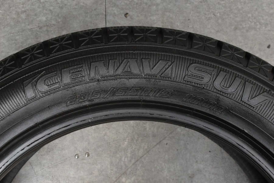 バリ溝】グッドイヤー アイスナビ SUV 235/55R18 4本 レクサス NX RAV4 