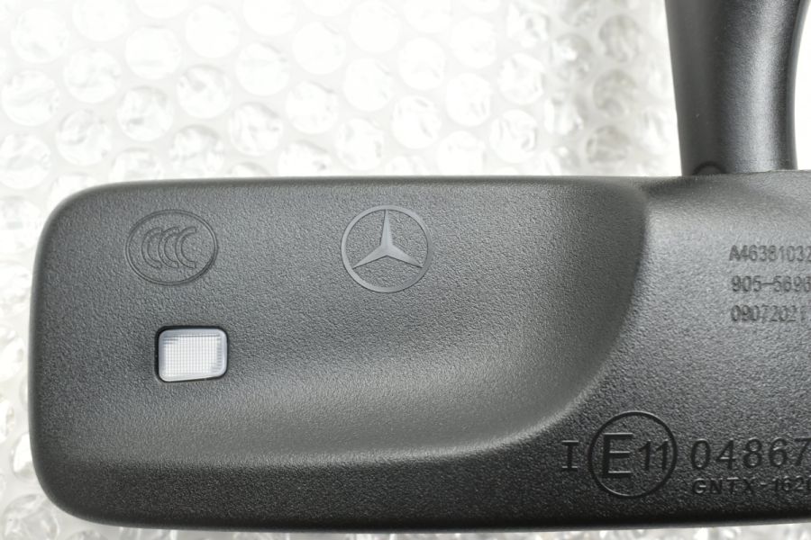 【美品】メルセデス AMG Gクラス G63 純正 室内ミラー ルームミラー バックミラー A4638103201 ゲレンデ G550 G400d  G350d