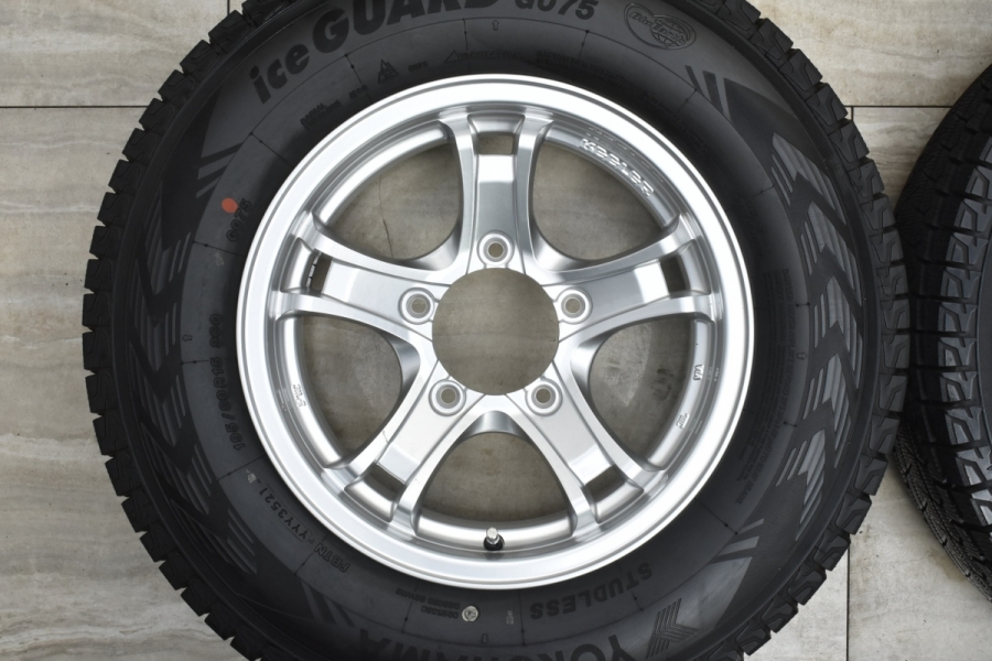 バリ山 iceGUARD G075 / Weds スタッドレスジムニーシエラ