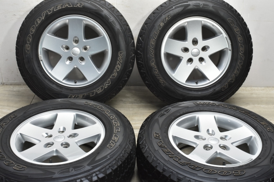 特価品】ジープ JK ラングラー 純正 17in 7.5J +44.45 PCD139.7