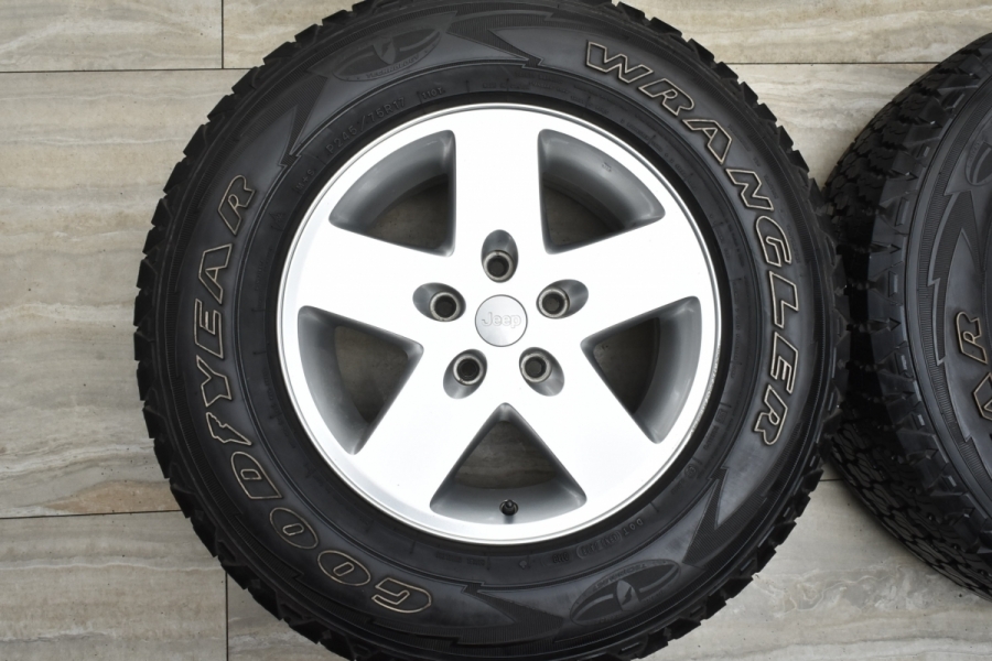 特価品】ジープ JK ラングラー 純正 17in 7.5J +44.45 PCD139.7
