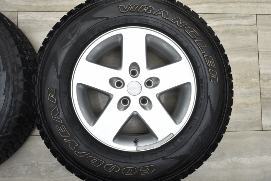 特価品】ジープ JK ラングラー 純正 17in 7.5J +44.45 PCD139.7