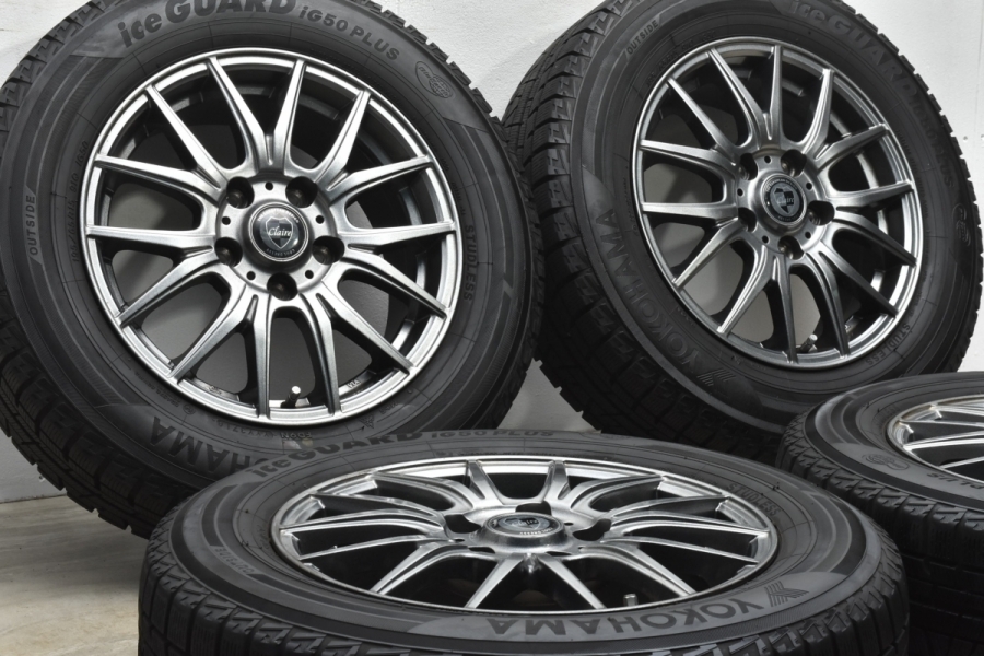 美品 スタッドレスタイヤ ホイール付き4本セット 