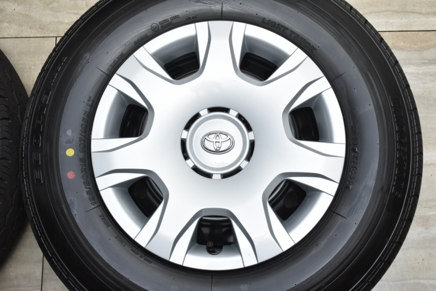 送料無料　新車外し 22年 ハイエース ブリヂストン エコピア courteous2017_1958015bsrd23-1