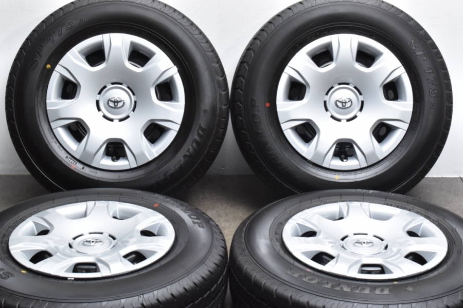 2022年製 新車外し】トヨタ 200 ハイエース 純正 15in 6J +35  