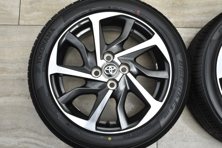 美品 バリ溝】トヨタ ヴィッツ GRスポーツ 純正 16in 6J +51 PCD100