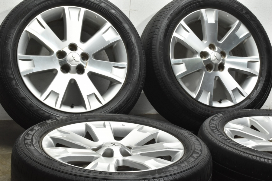 【ホイールのみ販売可能】ミツビシ デリカD:5 純正 18in 7J +38 PCD114.3 225/55R18 アウトランダー エクリプスクロス  スタッドレス用にも