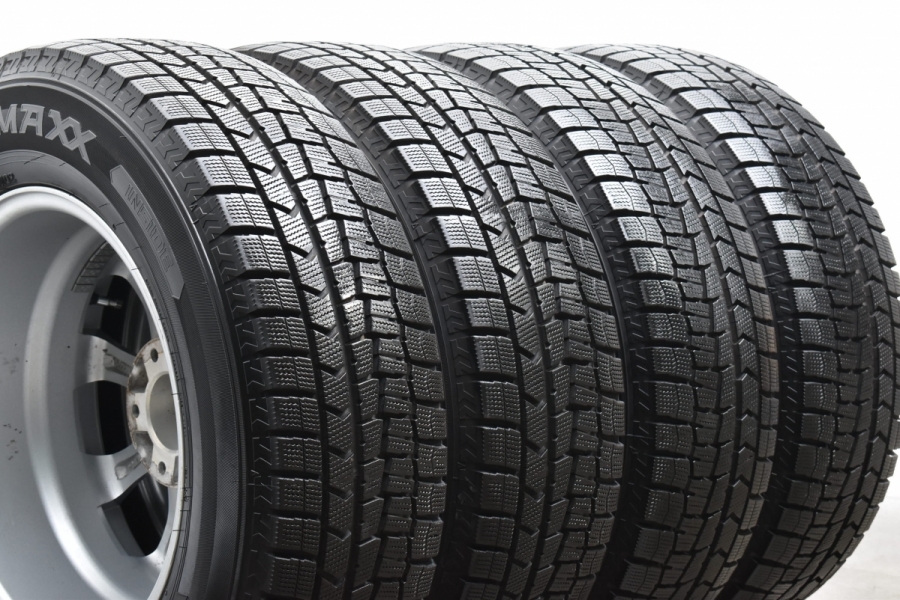 バリ溝 美品】DUFACT 16in 6.5J +40 PCD114.3 ダンロップ