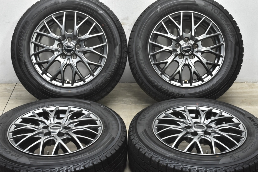 Exceeder エクシーダー アルミホイール 15×6J 5H 100 TOYO スタッドレスアルミタイヤ 195/65R15 セット カー用品 Exceeder エクシーダー アルミホイール 15×6J 5H 100 TOYO