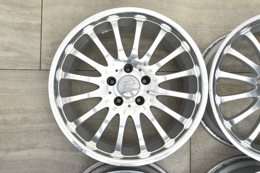 Carlsson】カールソン 1/16 18in 8.5J 9.5J +40 PCD114.3 4本