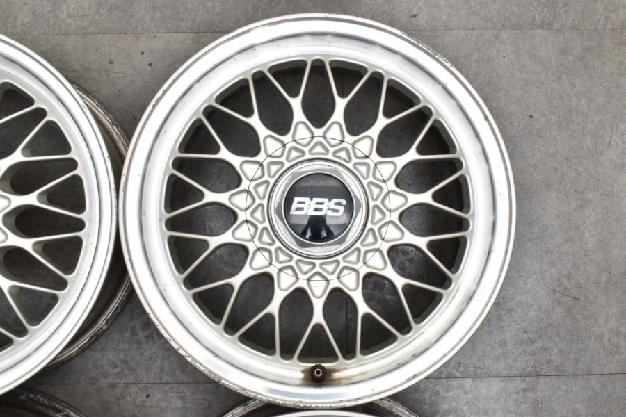 当時物 希少 鍛造】BBS ジャーマニー RG 15in 6J +40 PCD100 4本セット