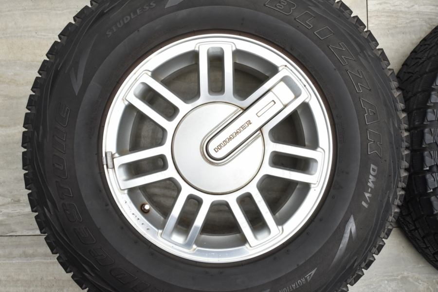希少品】ハマー H3 純正 16in 7.5J +38 PCD139.7 ブリヂストン 