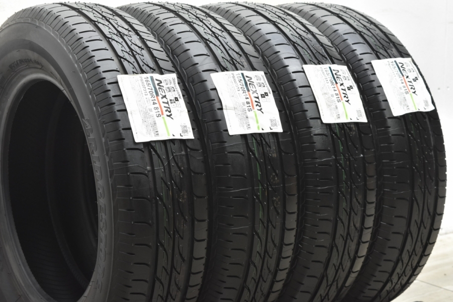 2019年製 未走行品】ブリヂストン ネクストリー 165/70R14 4本セット ...