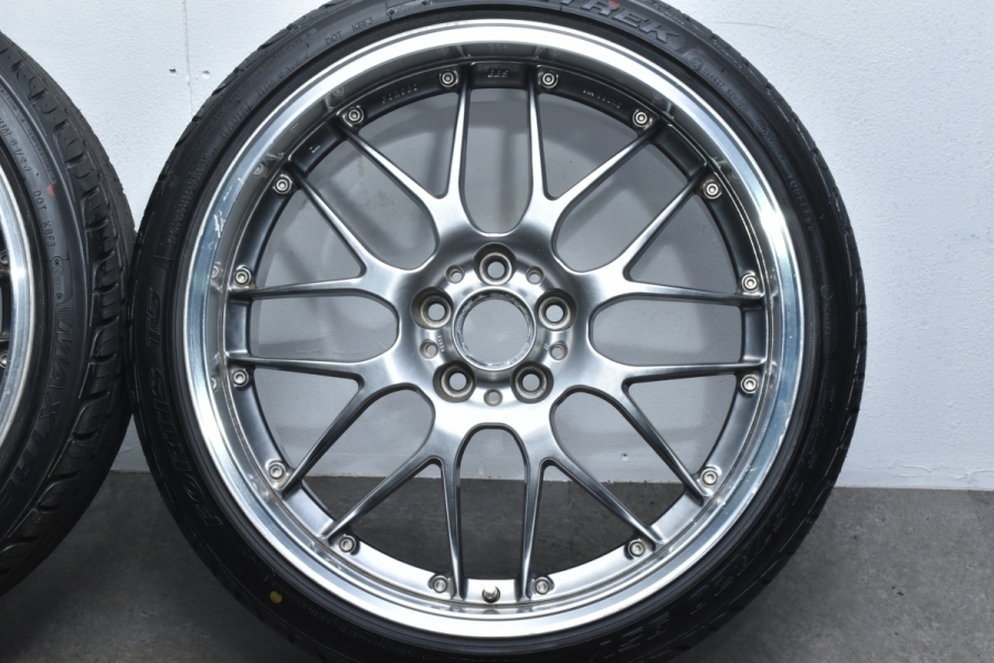 鍛造 リペアベースに】BBS RS-GT RS968 20in 9.5J +38 PCD114.3 235/35R20 245/35R20 バリ溝  GS RC IS セルシオ カムリ オデッセイ 中古 タイヤホイールセット | パーツ販売ナンバーワン