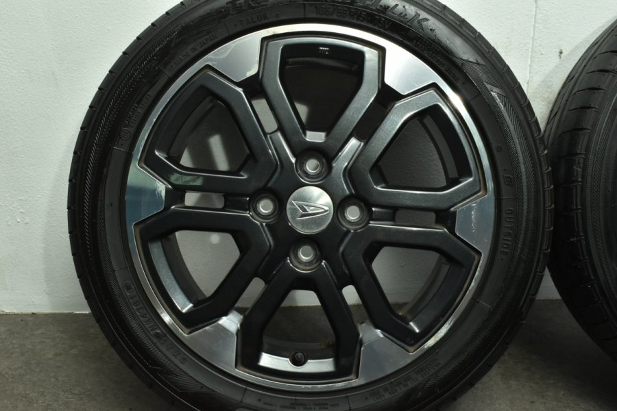 【程度良好品】ダイハツ ウェイク 純正 15in 4.5J +45 PCD100 トーヨー トランパス Lnk 165/55R15 タント ミラ  ムーヴ 流用 ノーマル戻し