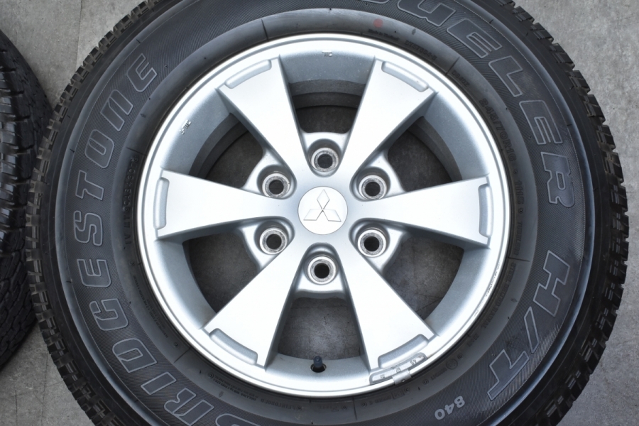 希少品】ミツビシ トライトン 純正 16in 7JJ +38 PCD139.7