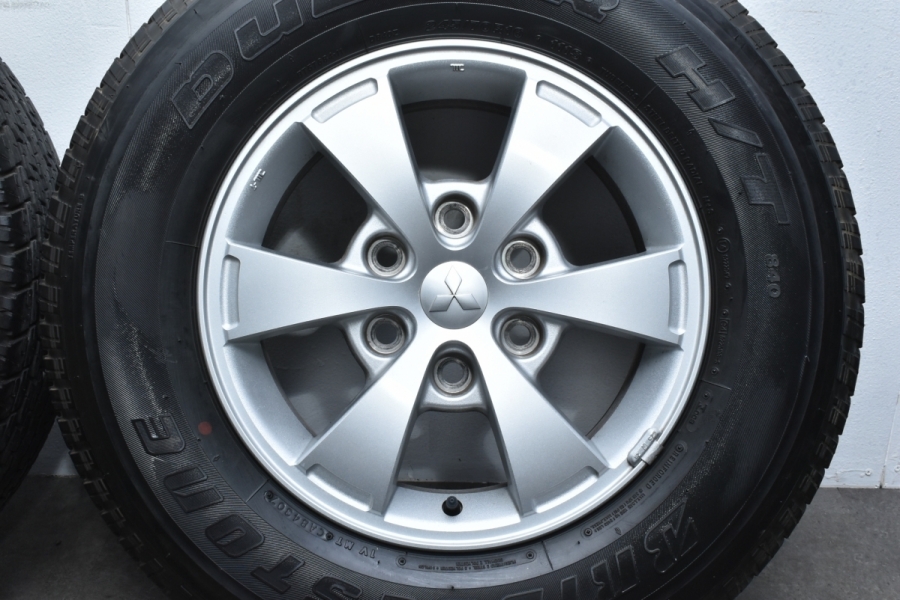 希少品】ミツビシ トライトン 純正 16in 7JJ +38 PCD139.7