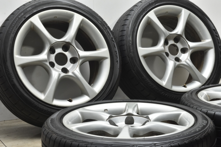 当時物 純正品】ニッサン ER34 スカイライン 17in 7.5JJ +40