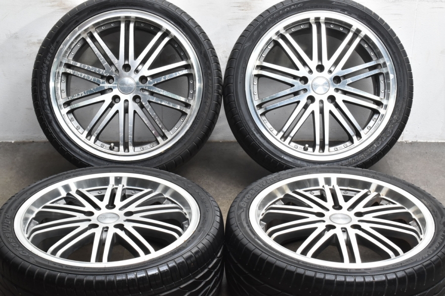 特価品】WREST WS3 18in 7.5J +55 PCD114.3 リンロン クロスウィンドウ 225/40R18 ノア ヴォクシー オデッセイ  ステップワゴン アクセラ 中古 タイヤホイールセット | パーツ販売ナンバーワン