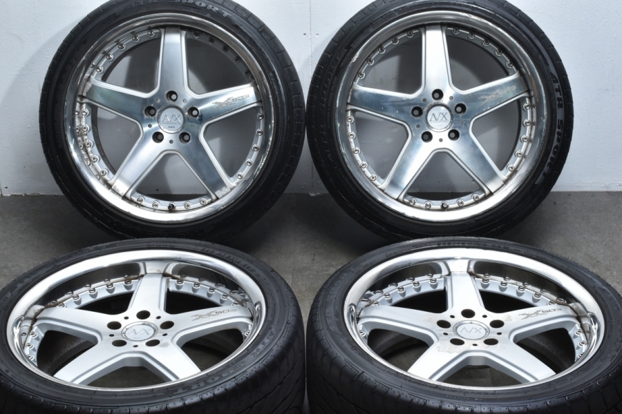 特価品】RAYS A/X X503 19in 8.5JJ+32 9.5JJ+32 PCD114.3 ATRスポーツ 