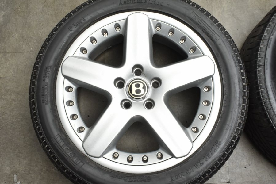 希少 正規品】ベントレー アルナージ 純正 19in 8J +61 PCD120 ピレリ