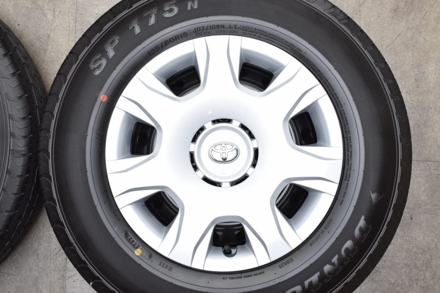 2022年製 新車外し】トヨタ 200 ハイエース 純正 15in 6J +35 PCD139.7
