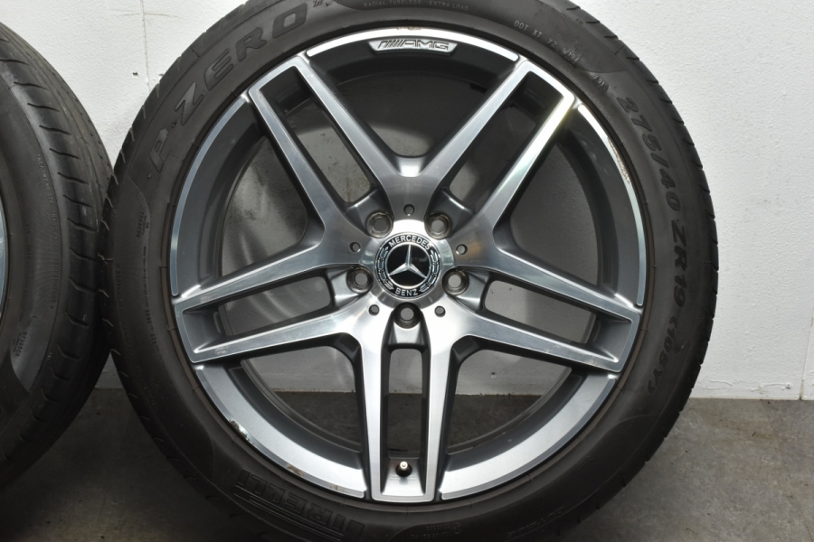 【正規品】メルセデスベンツ W222 Sクラス 純正 19in 8.5J 9.5J+38 PCD112 ピレリ P-ZERO 245/45R19  275/40R19 MO ノーマル戻し