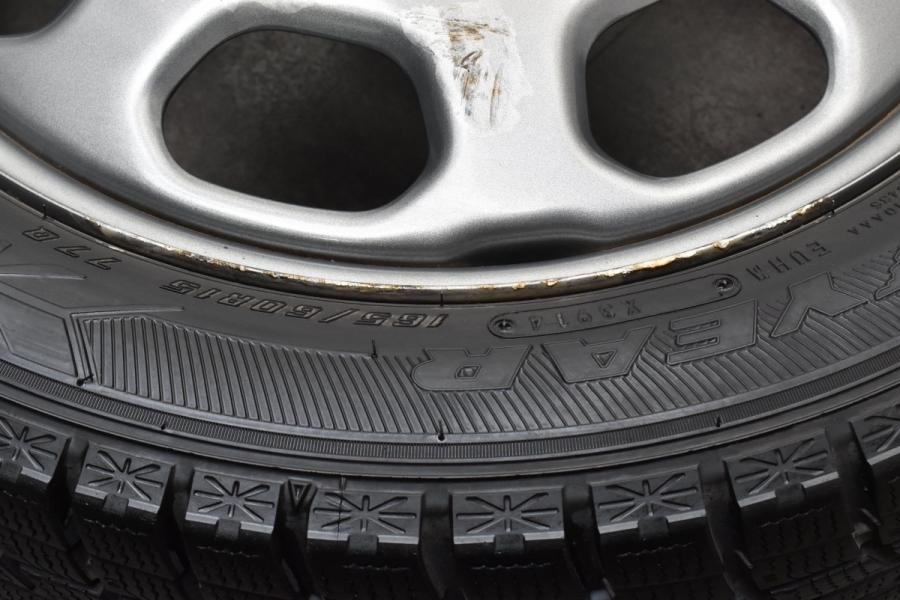 車検用等に】スズキ ハスラー 純正 15in 4.5J +45 PCD100