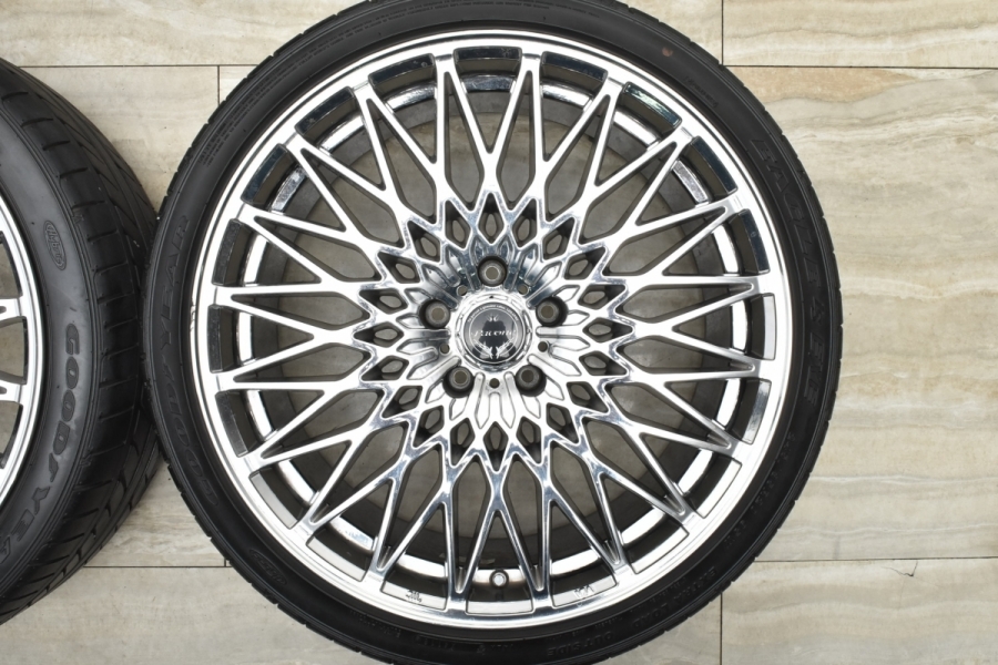 程度良好品】ロクサーニ パヴォーネ 20in 8.5J +35 PCD114.3 グッドイヤー イーグル/ナンカン 245/35R20 アルファード  ヴェルファイア 中古 タイヤホイールセット | パーツ販売ナンバーワン