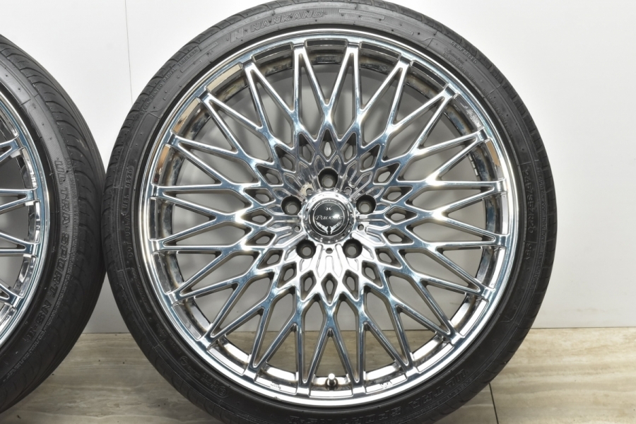 程度良好品】ロクサーニ パヴォーネ 20in 8.5J +35 PCD114.3 グッドイヤー イーグル/ナンカン 245/35R20 アルファード  ヴェルファイア 中古 タイヤホイールセット | パーツ販売ナンバーワン