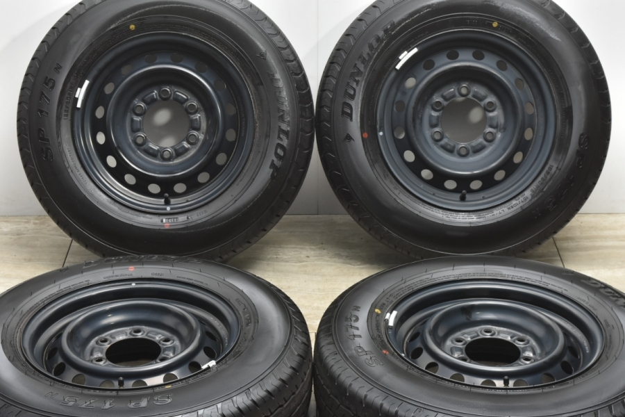DUNLOP SP175N 195/80R15 107/105L LT】夏タイヤ【KOSEI OFFROAD GEAR