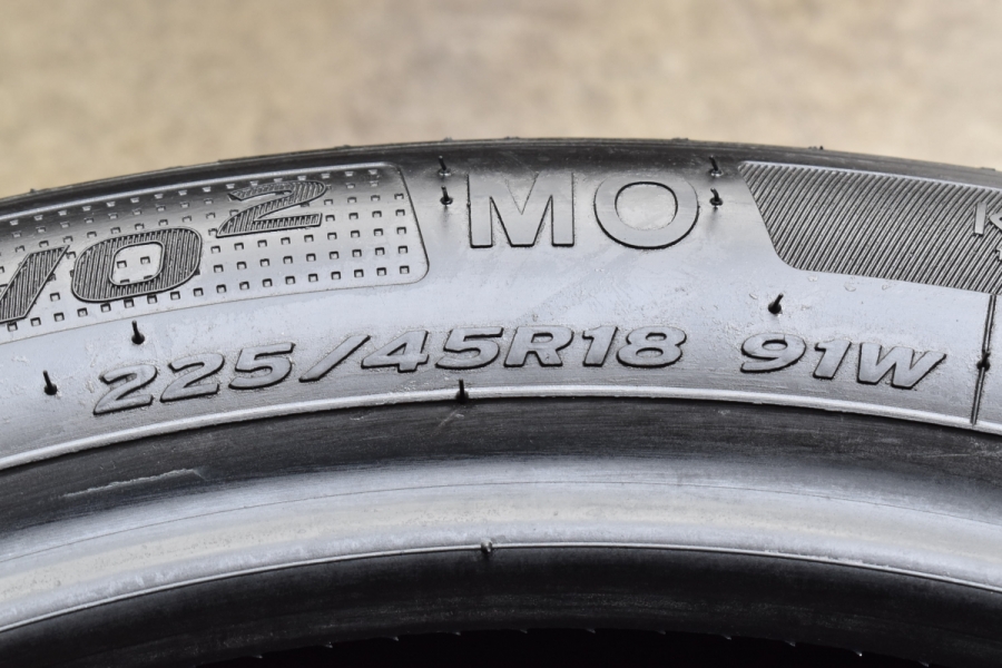 MO 承認 新車外し】225/45R18 4本 ハンコック ベンタス S1 EVO2