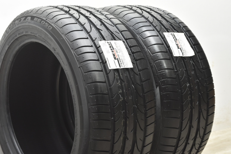 MO 承認 未走行品】ブリヂストン ポテンザ RE050 275/45R18 2本 ベンツ 
