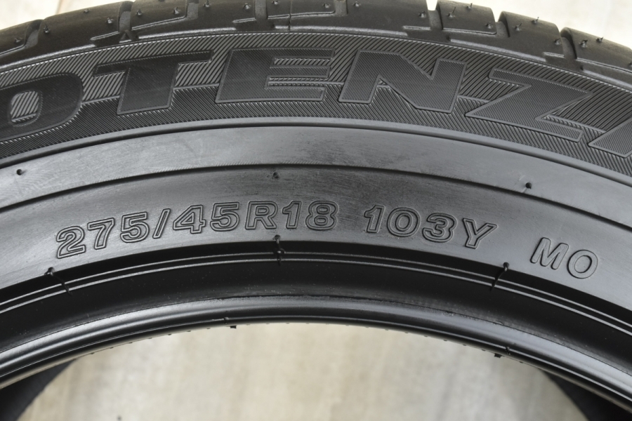 MO 承認 未走行品】ブリヂストン ポテンザ RE050 275/45R18 2本