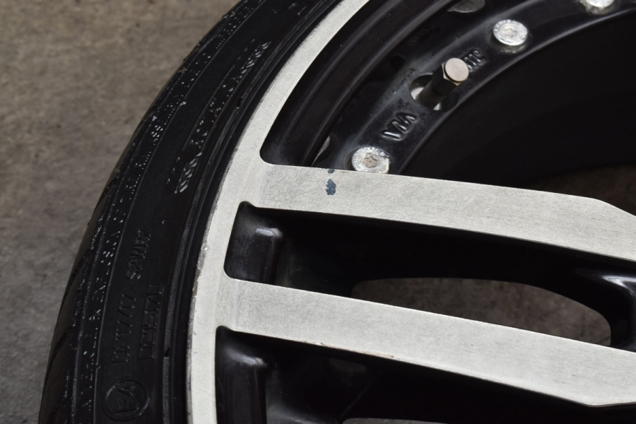 軽自動車用】AME SHALLEN XF-55 17in 5.5J +48 PCD100 ナンカン 165