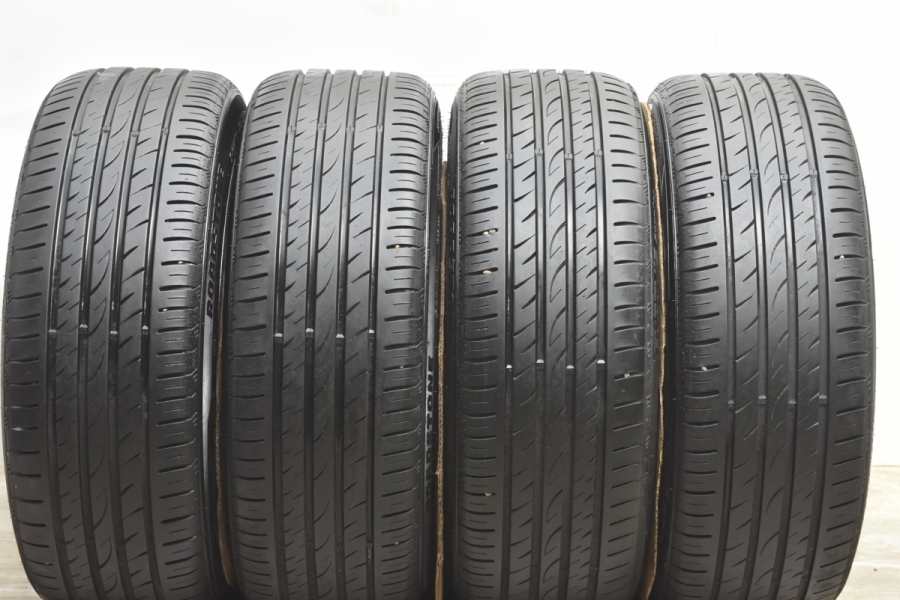 程度良好】トヨタ 200 クラウンアスリート 純正 18in 8J +45 PCD114.3 ROADSTONE 225/45R18 ノーマル戻し プリウスα  マークX 車検用にも 中古 タイヤホイールセット | パーツ販売ナンバーワン