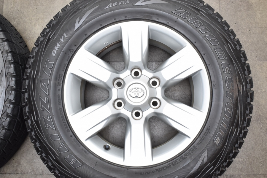 良好品】トヨタ 150 ランドクルーザープラド 純正 17in 7.5J +25