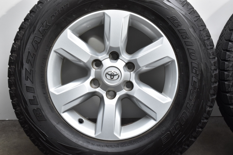 良好品】トヨタ 150 ランドクルーザープラド 純正 17in 7.5J +25