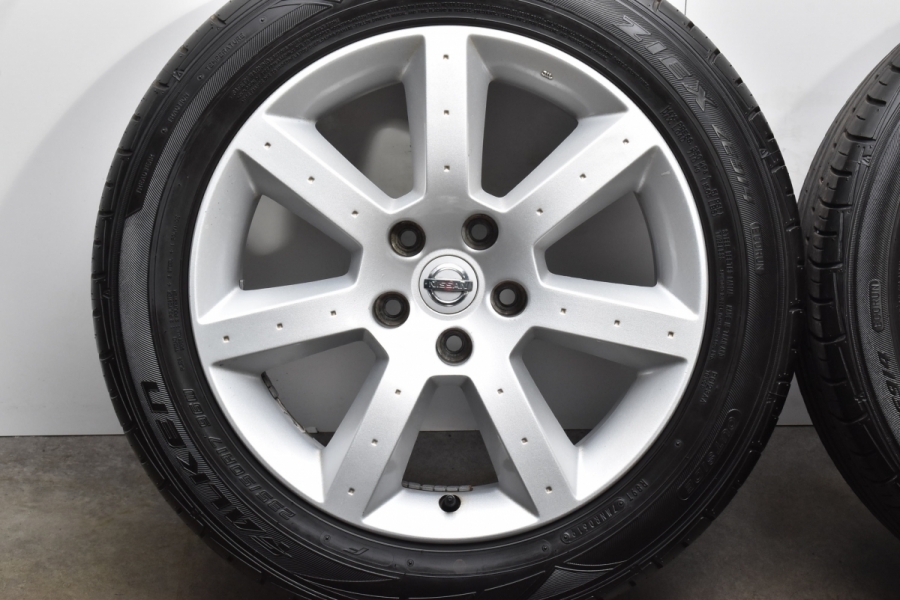 バリ溝品】ニッサン Z33 フェアレディZ 純正 17in 7.5J+30 8J+33