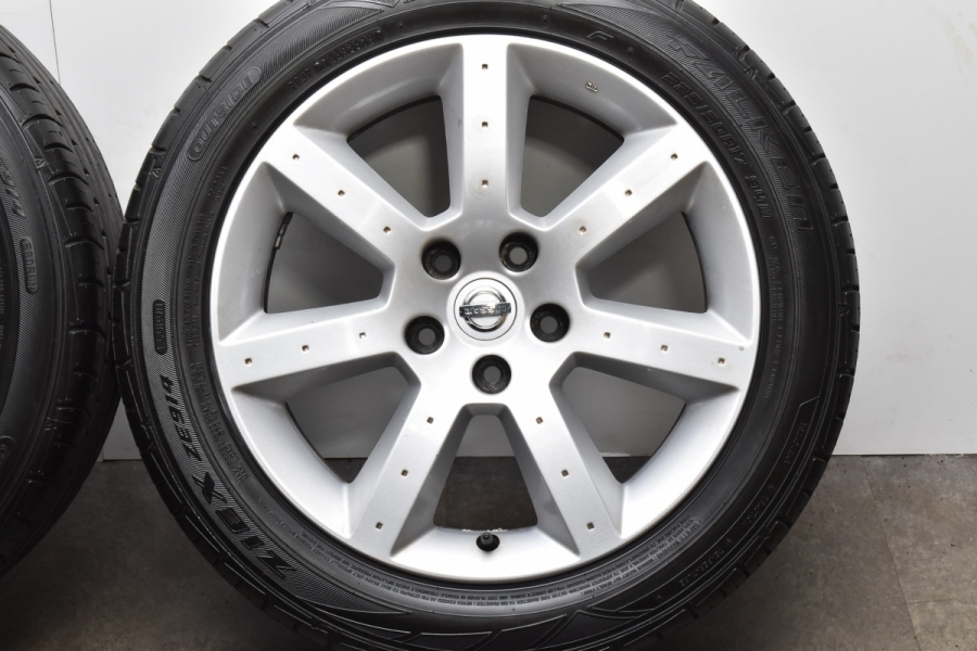 バリ溝品】ニッサン Z33 フェアレディZ 純正 17in 7.5J+30 8J+33 