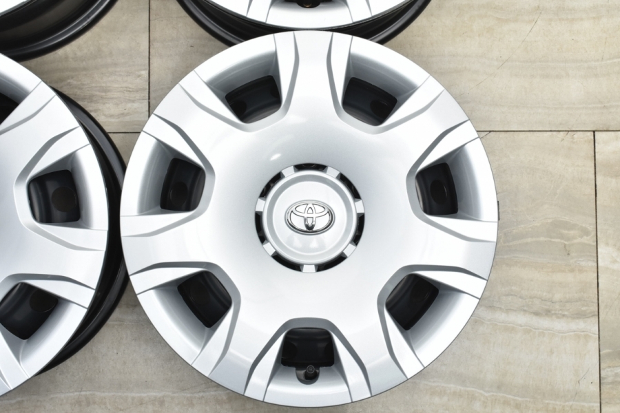 美品】トヨタ 200 ハイエース 純正 15in 6J +35 PCD139.7 4本セット 