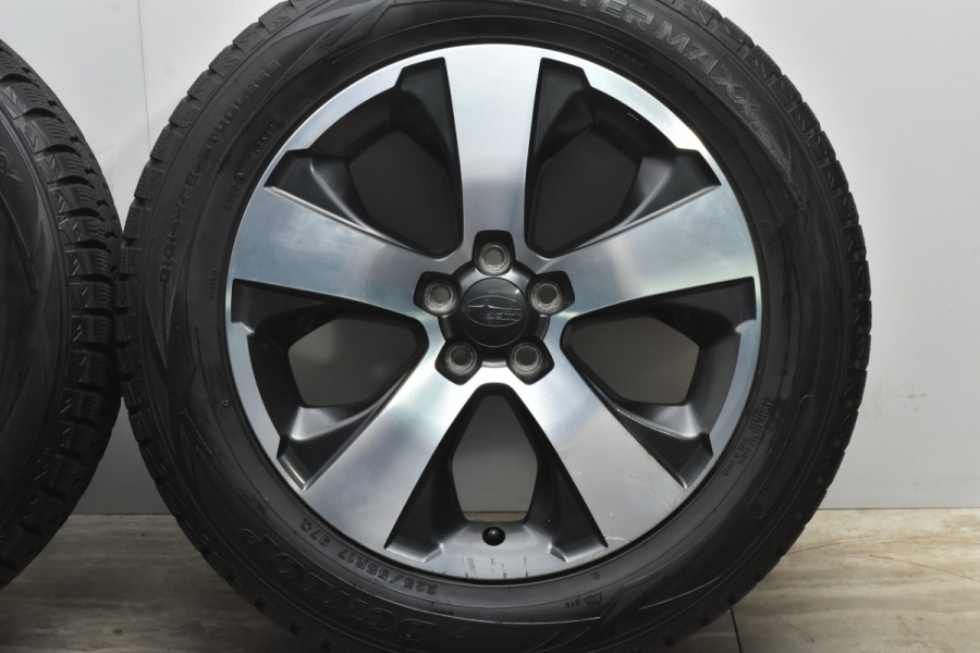 スバルXV純正 225/55r17 バリ溝
