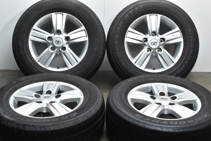 程度良好】トヨタ ランドクルーザー 200 純正 18in 8J +60 PCD150 