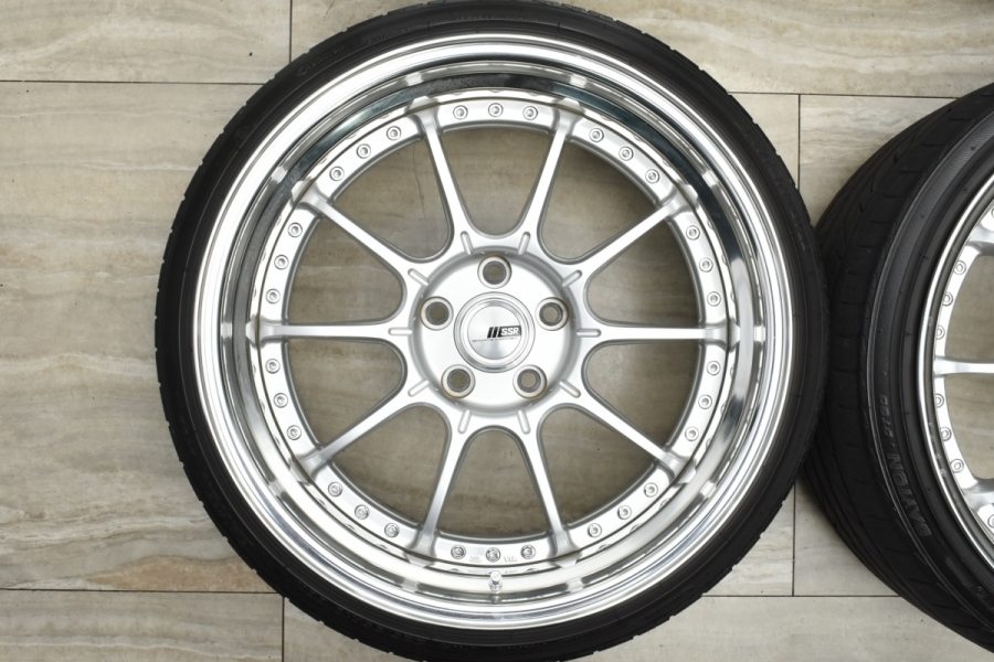 【美品 3ピース】タナベ SSR プロフェッサー SP5 19in 9J +37 10J +49 PCD114.3 225/35R19  245/35R19 レクサス IS クラウン オデッセイ