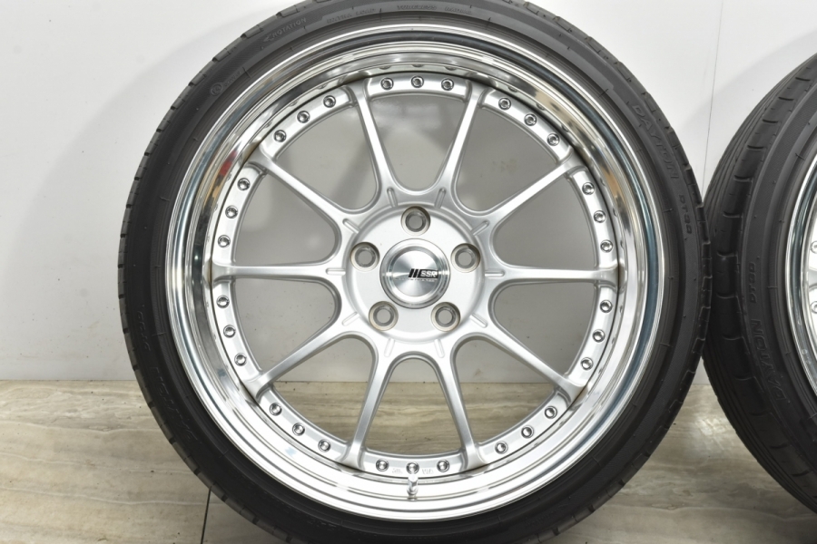 【美品 3ピース】タナベ SSR プロフェッサー SP5 19in 9J +37 10J +49 PCD114.3 225/35R19  245/35R19 レクサス IS クラウン オデッセイ