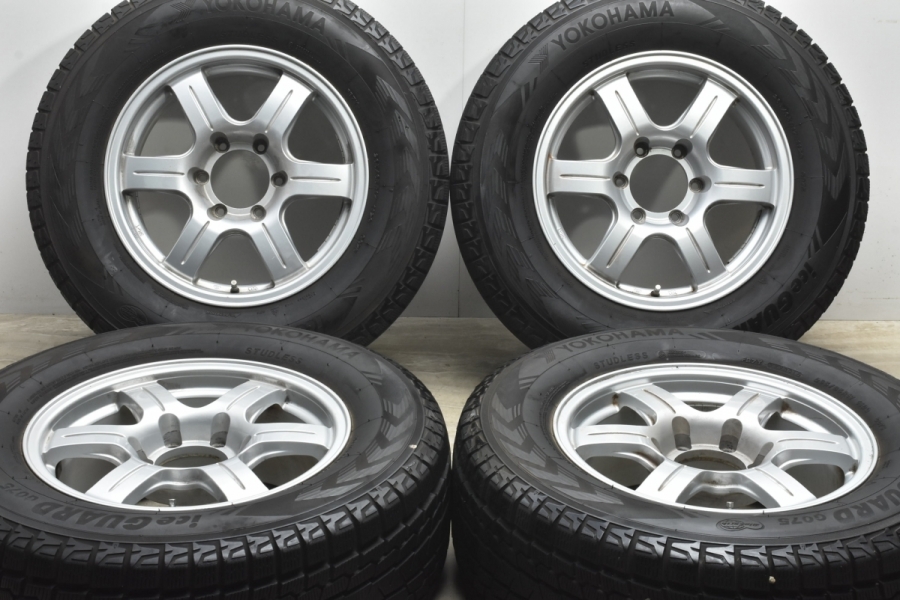 ヨコハマ17インチスタッドレスホイールセットプラド、サーフに