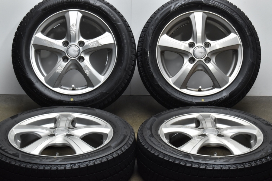 スズキ純正ホイール/ブリヂストン BLIZZAK155/65R14 4本セット