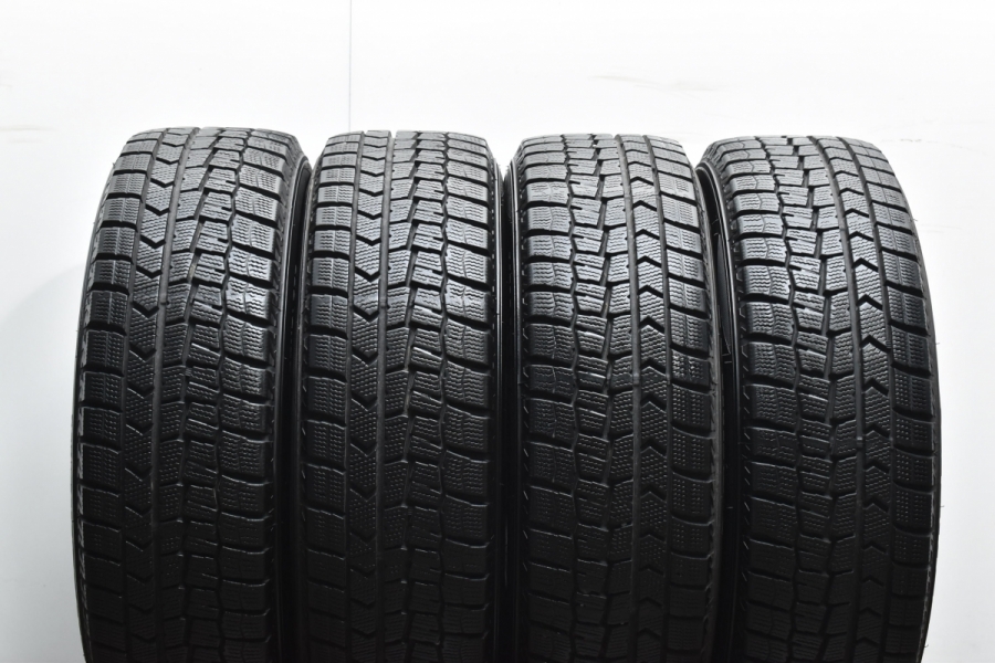 バリ溝 美品】PRD 15in 5.5J +42 PCD100 ダンロップ ウィンター