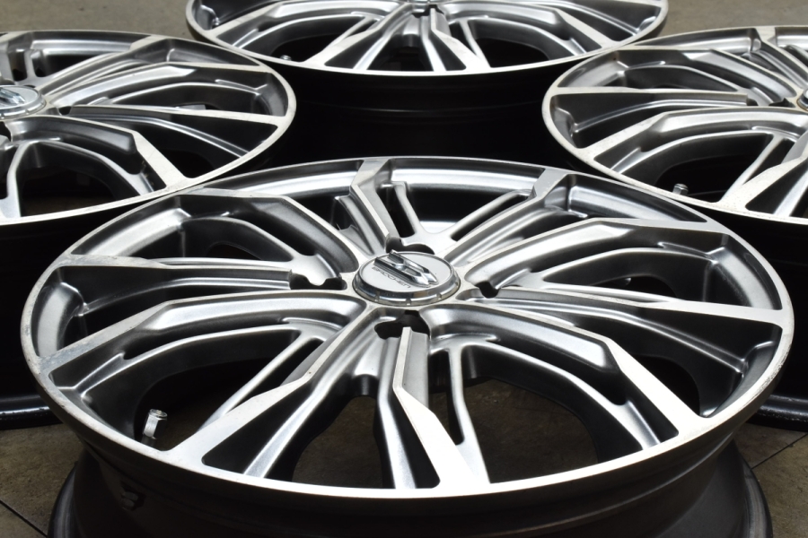 軽カーカスタムに】ブロッケン DS25 15in 4.5J +45 PCD100 4本セット N